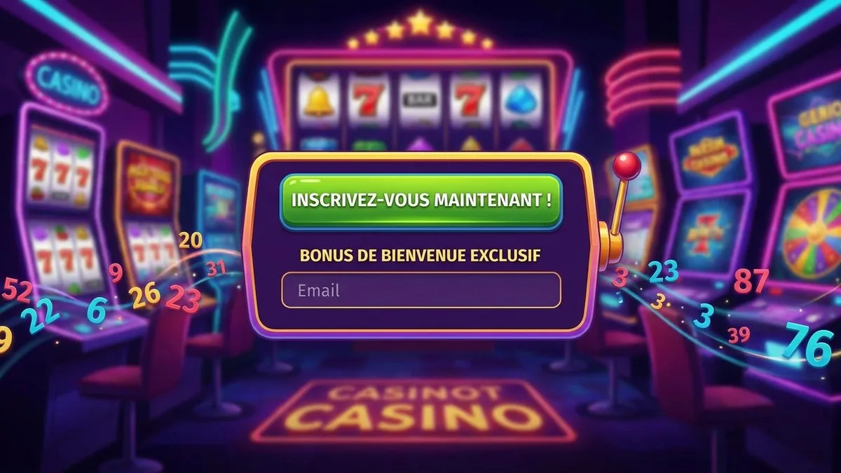 Inscription avec bonus
