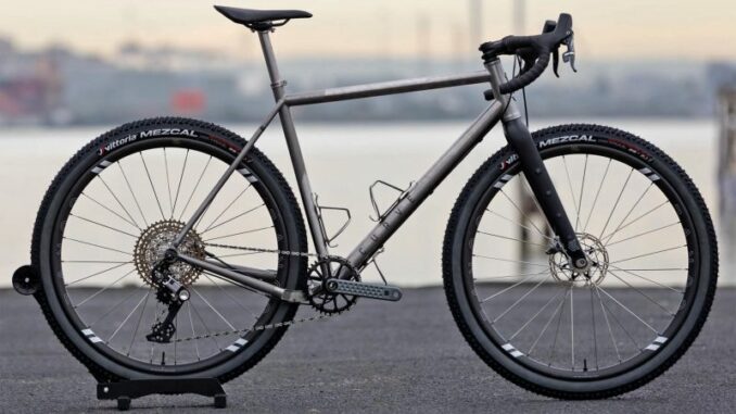 Curve Big Kev titanium 29er adventure bike gets progressive (monster)gravel-plus upgrade