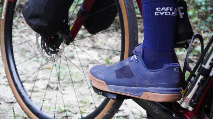 Should we all be using flat shoes and pedals for bikepacking and gravel riding?